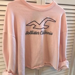Pink Hollister Sweatshirt, Women’s Medium